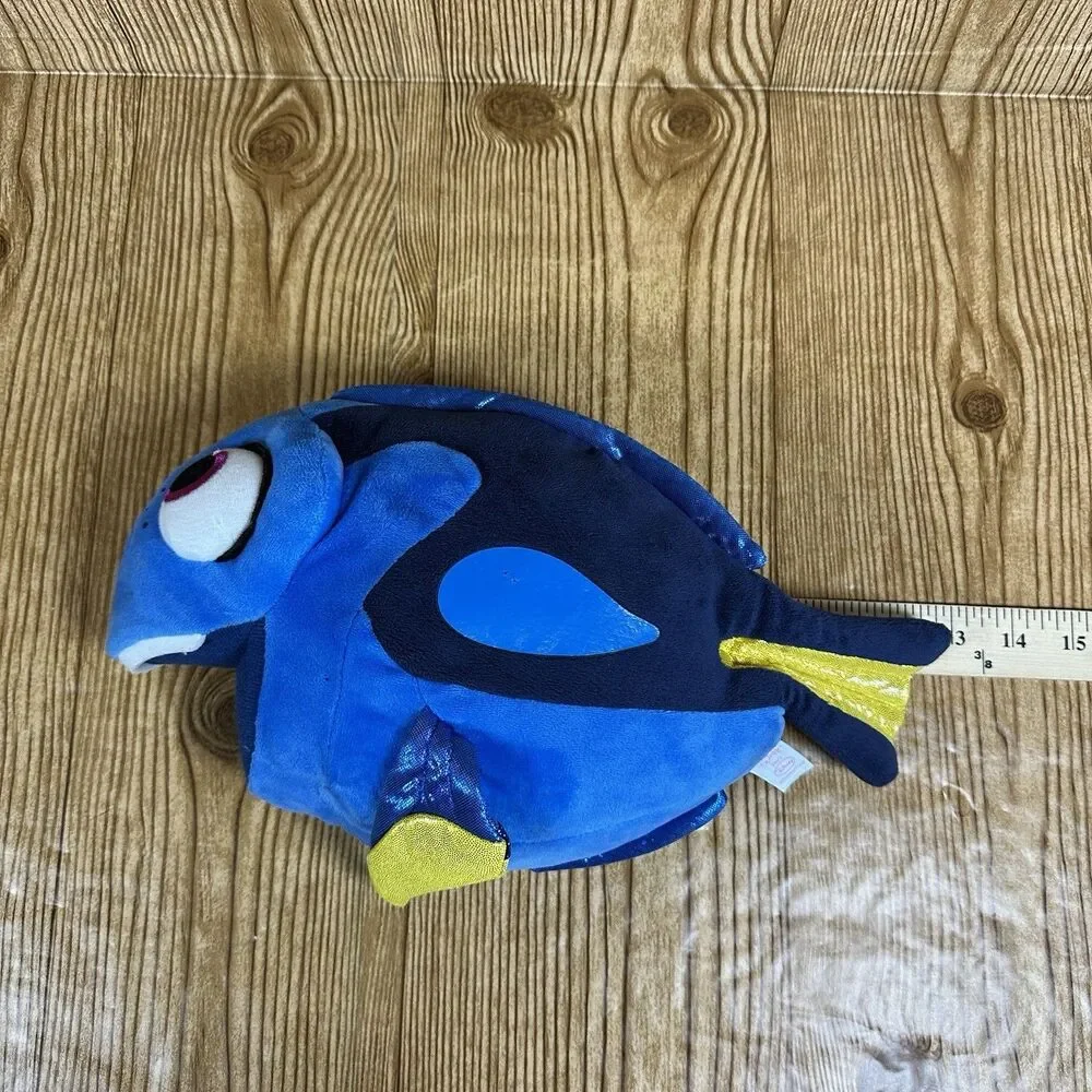 Disney Ty Sparkle Dory Finding Nemo Blue Fish‎ Beanie Plush 13